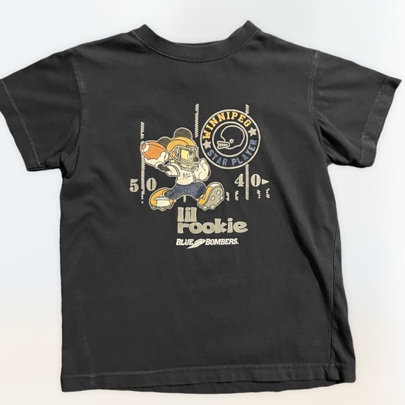 2 for $10 DISNEY CFL BlueBombers Lil Rookie T-Shirt SOGO6X Kids NWOT$5 - Picture 1 of 9